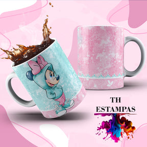 Caneca da Minnie com nome ou sem nome.