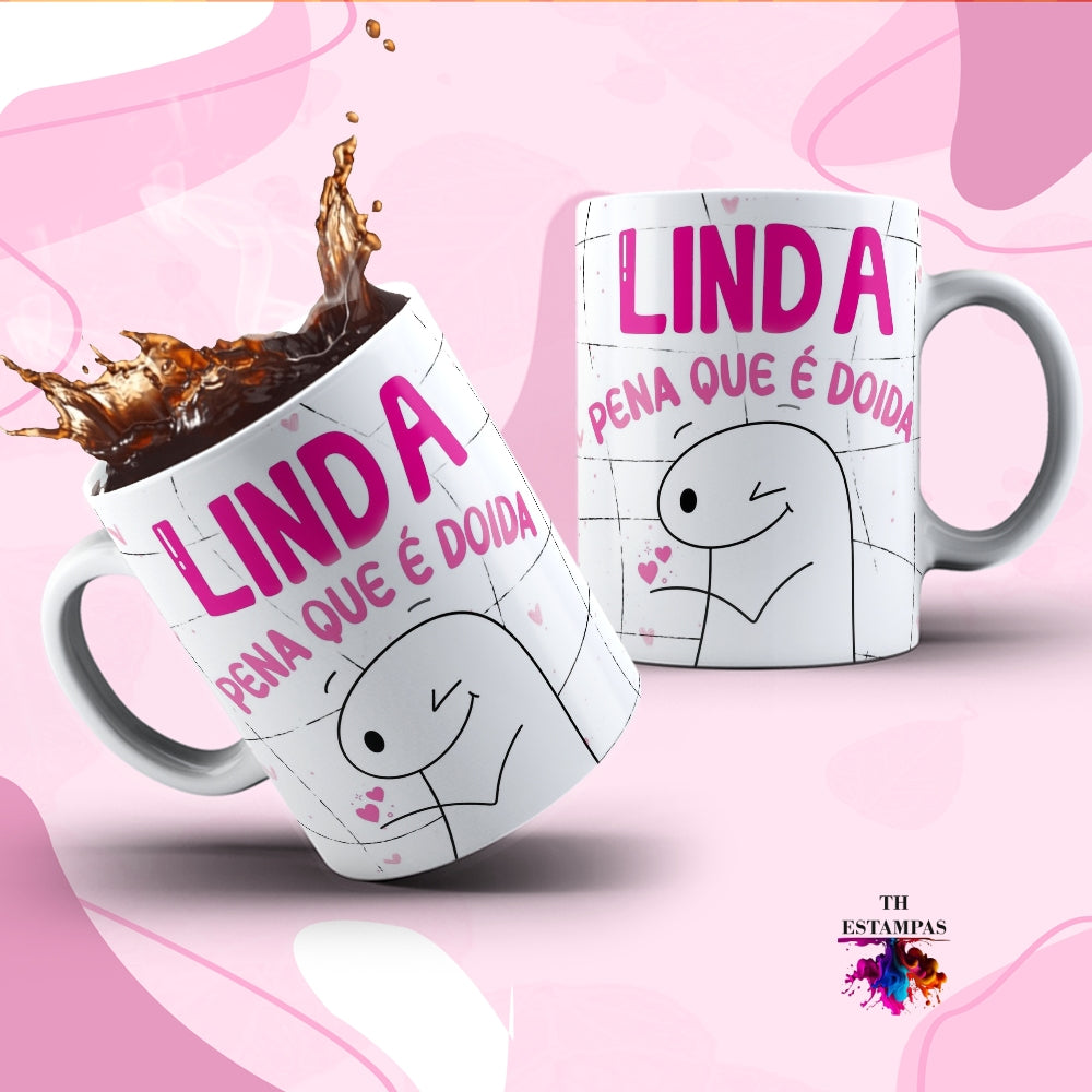 Caneca do Flork de Amigas