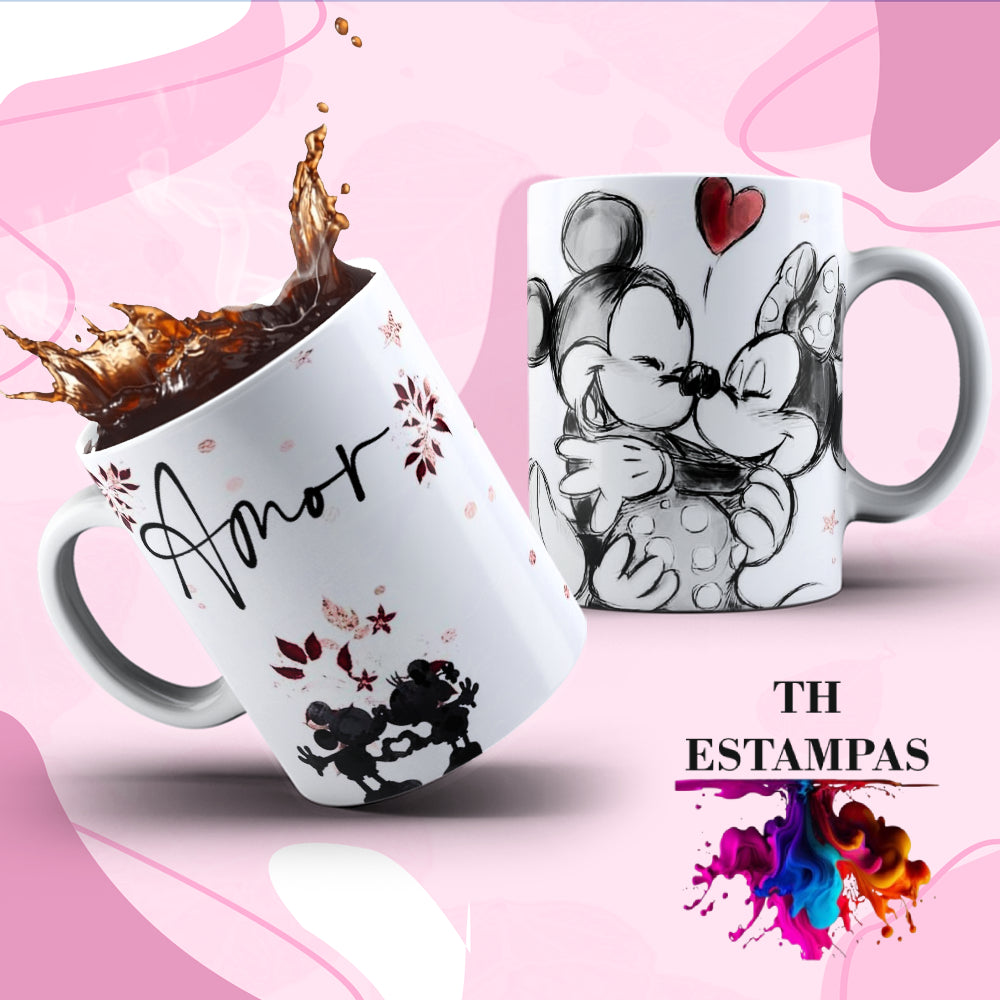 Canecas de Sentimentos da Minnie