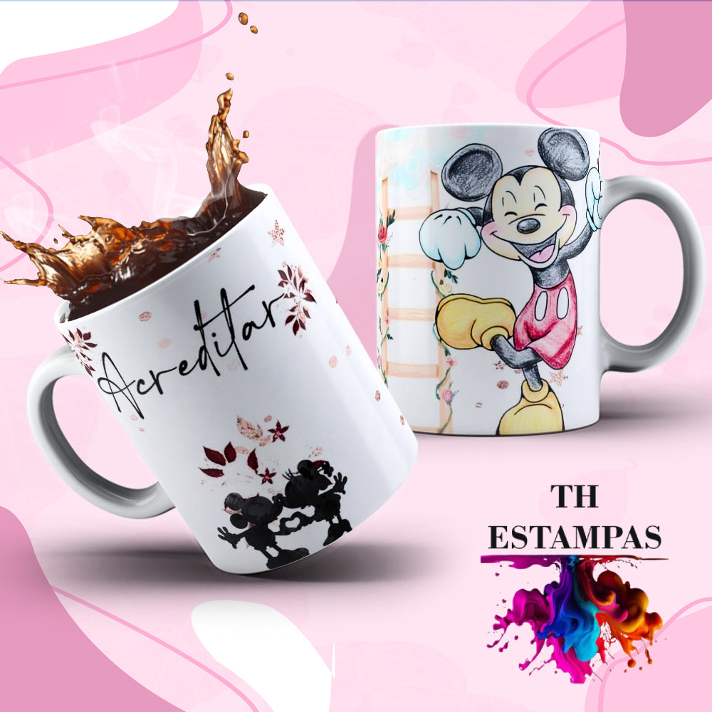 Canecas de Sentimentos da Minnie